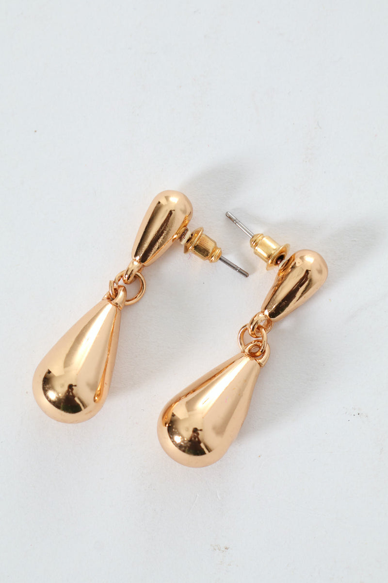 Bubble Drop Earring - Gold