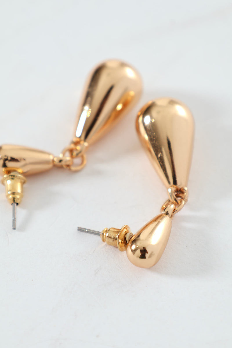 Bubble Drop Earring - Gold