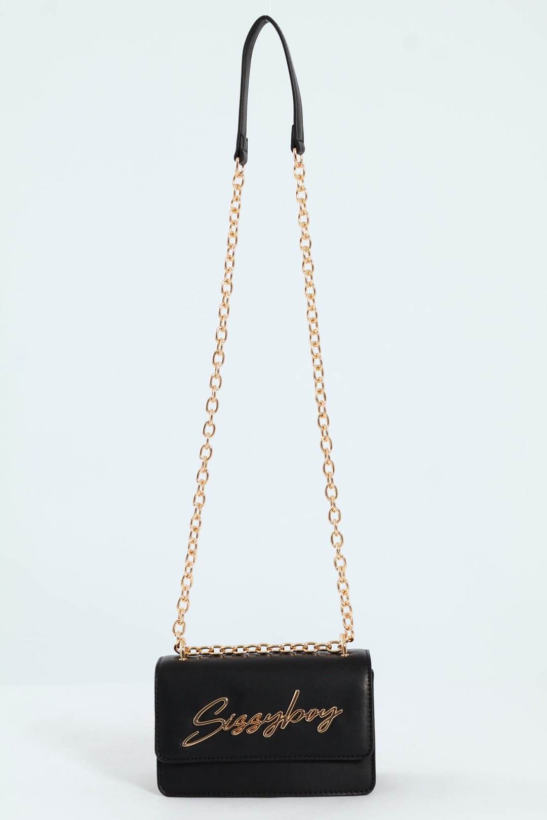 Structured Crossbody Bag - Black