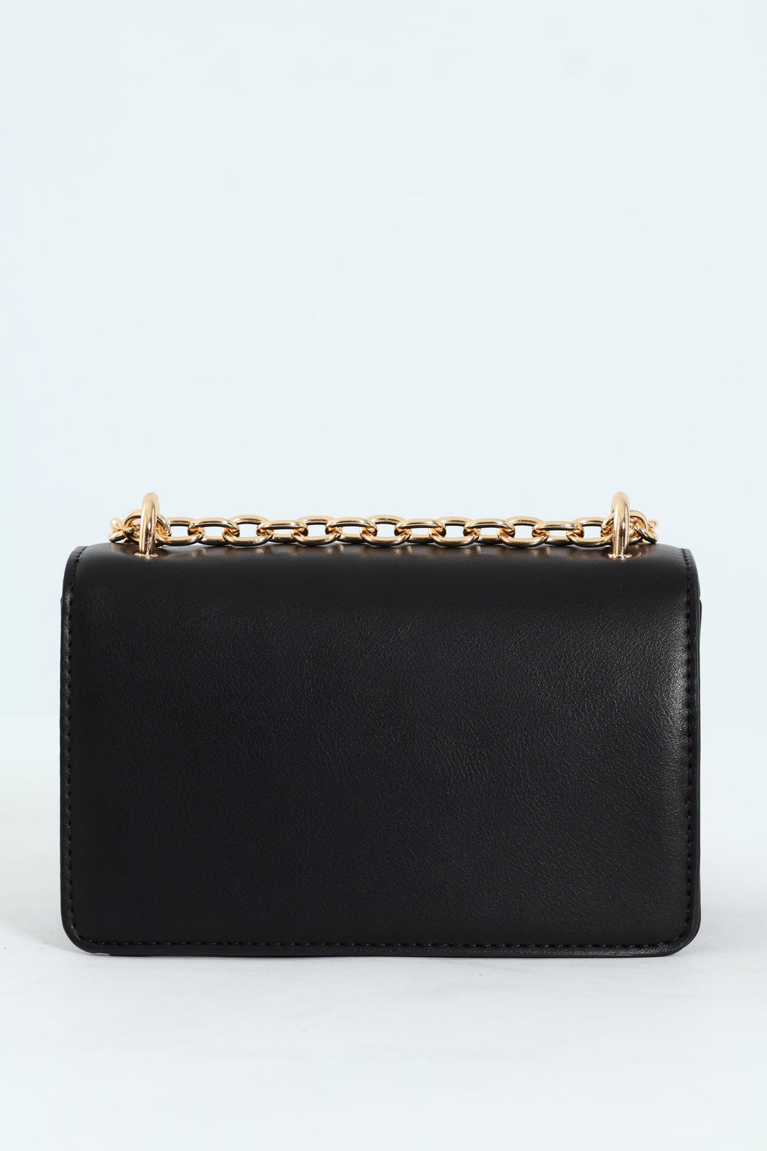 Structured Crossbody Bag - Black