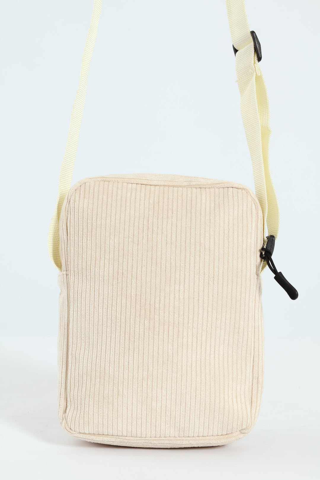 Boys Corduroy Sling Bag - Beige