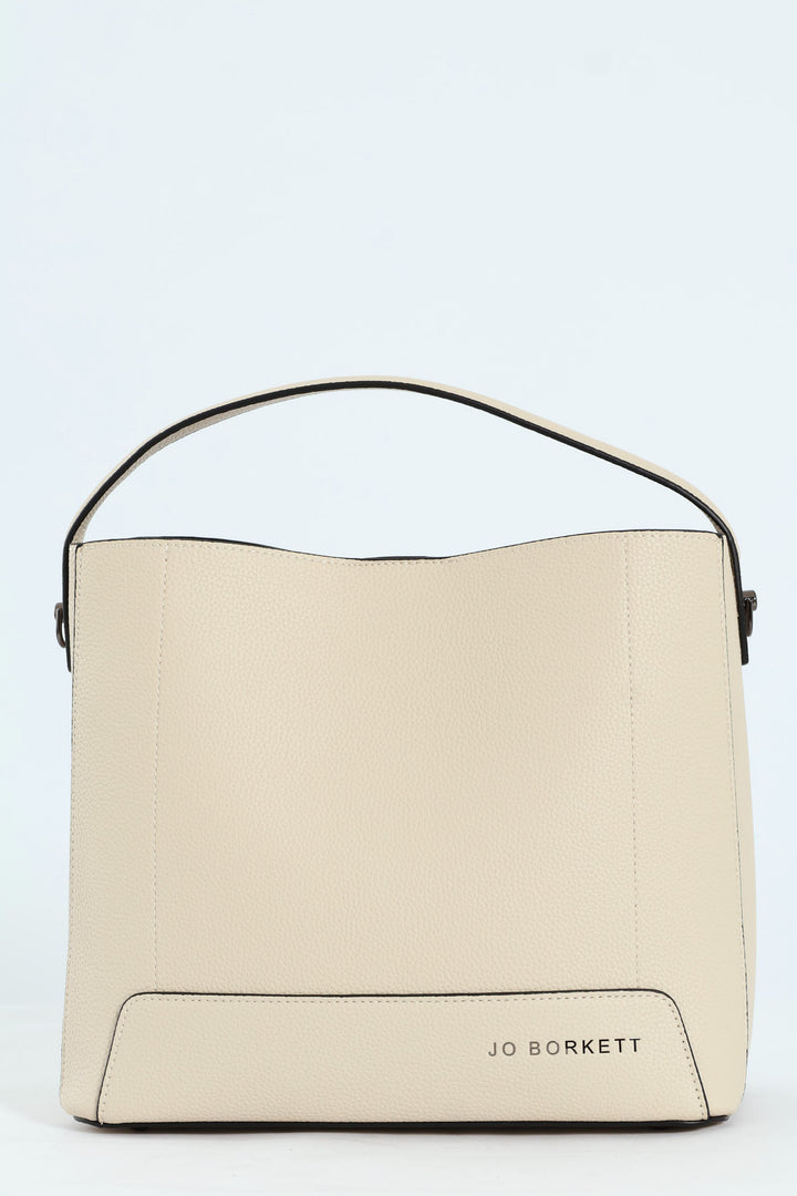 Madison Bucket Bag - Cream
