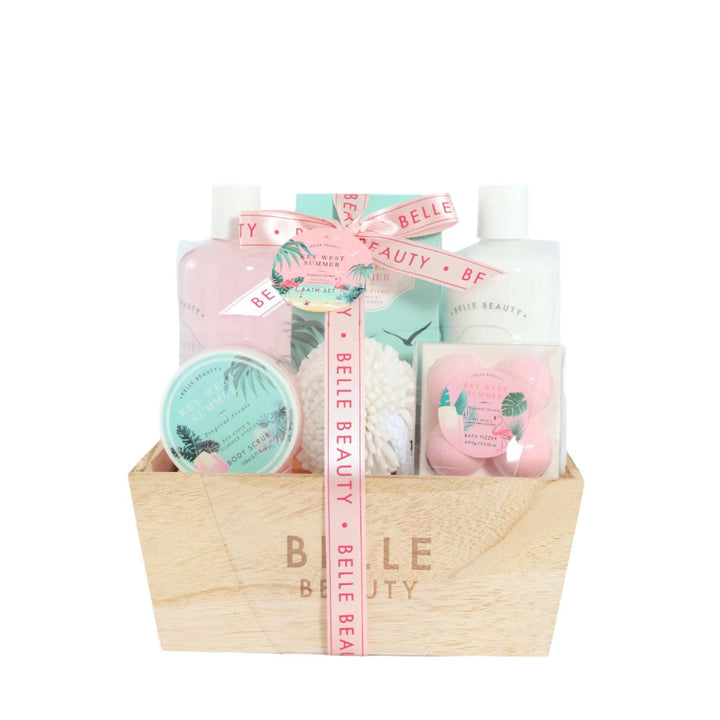 Belle Beauty Wooden Box Gift Set