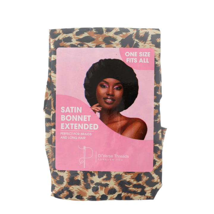 Satin Bonnet - Leopard