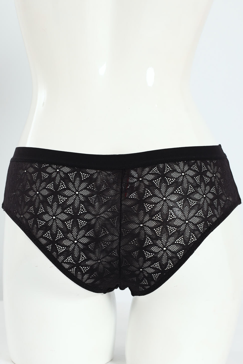 3 Pack Microfibre & Lace Low Rise Boyleg Panties