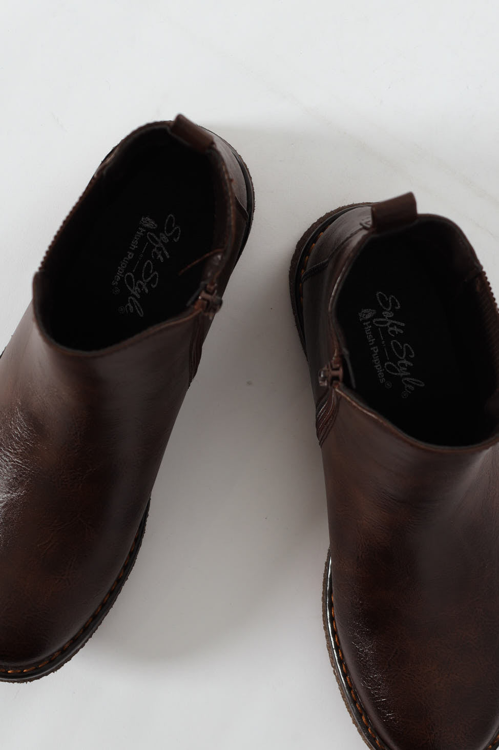 Belinda Lug Sole Chelsea Boot - Chocolate