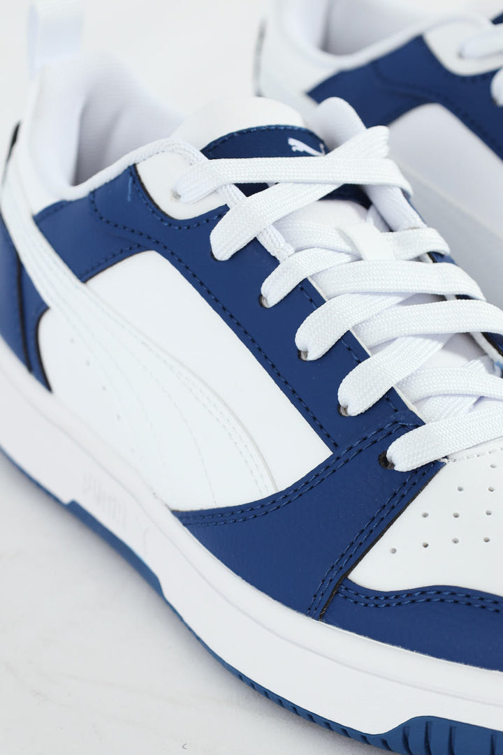 Boys Rebound V6 Low Jr Sneaker - Blue