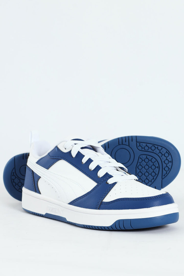 Boys Rebound V6 Low Jr Sneaker - Blue