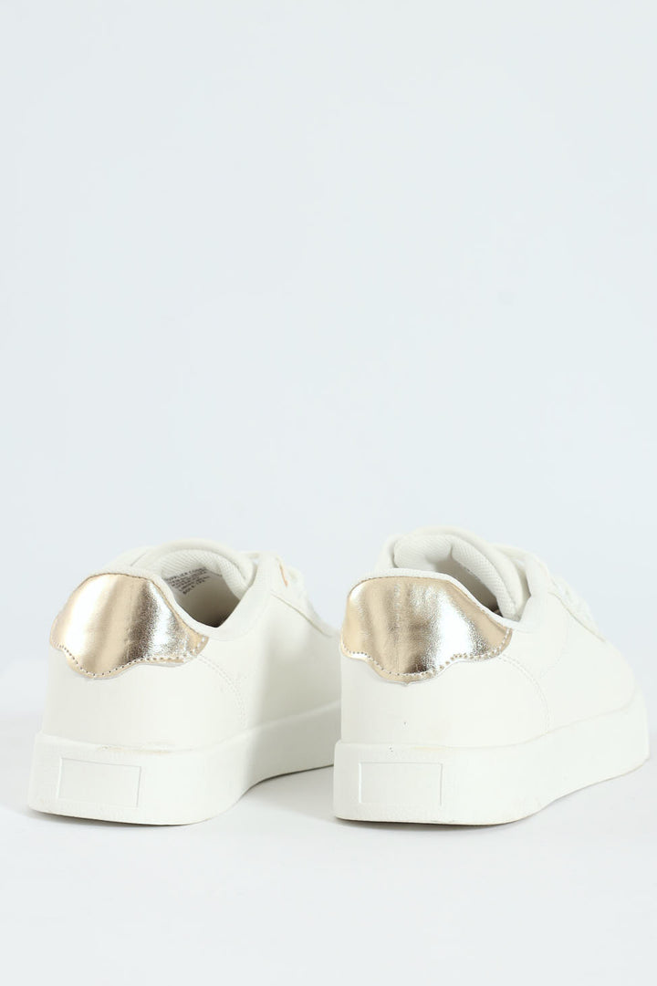 Girls Chunky Sneaker - White