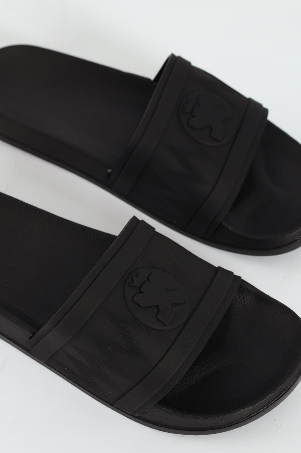 Rubber Upper Pool Slide - Black