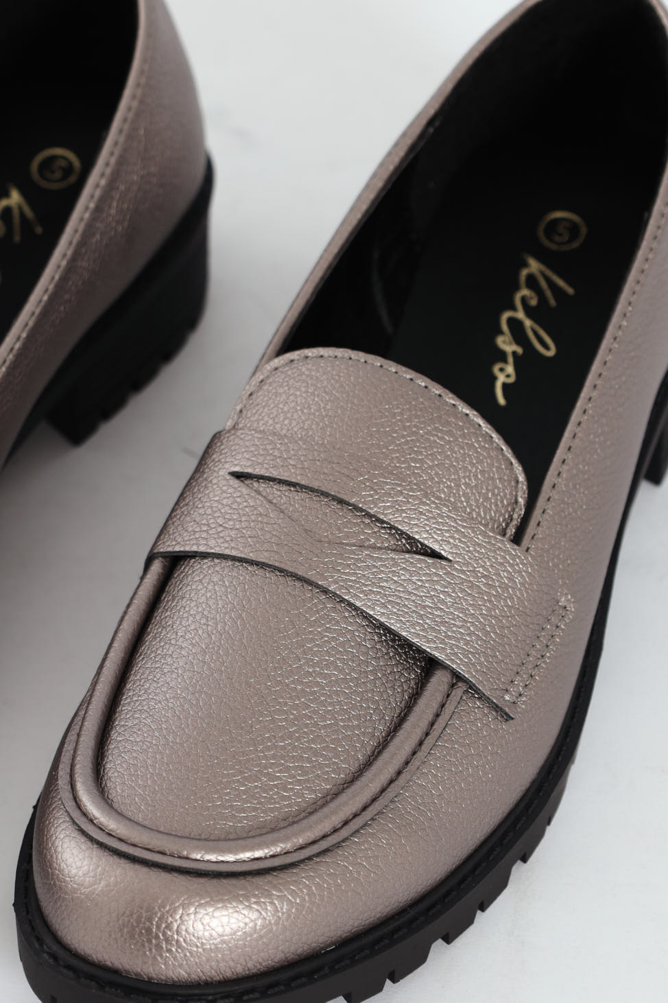 Chunky Loafer - Pewter