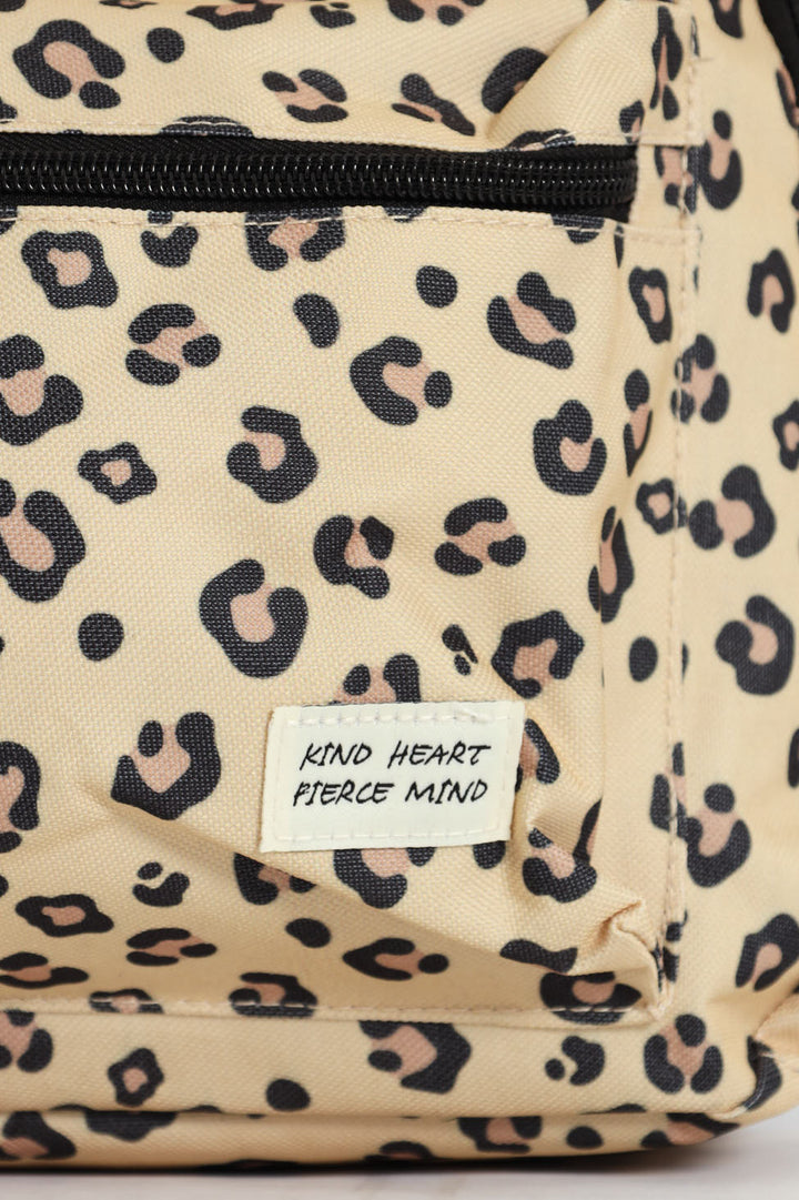 Girls Animal Print Backpack