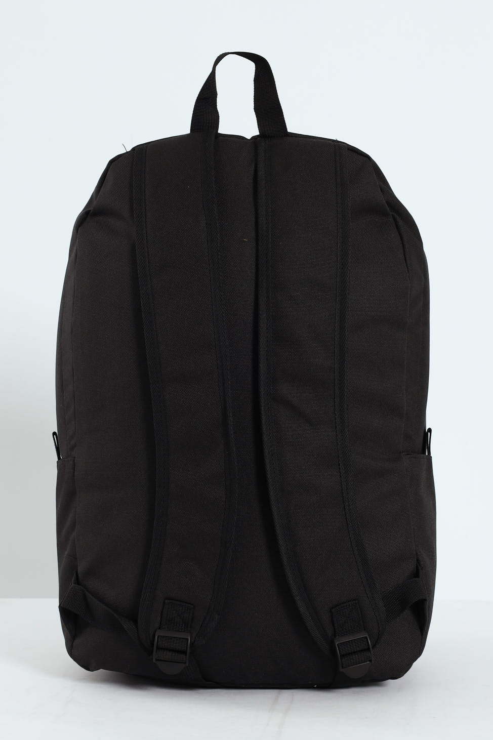 Basic Front Pocket Backpack - Black