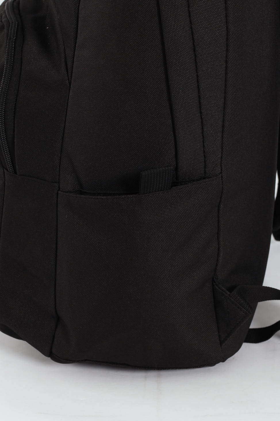 Basic Front Pocket Backpack - Black