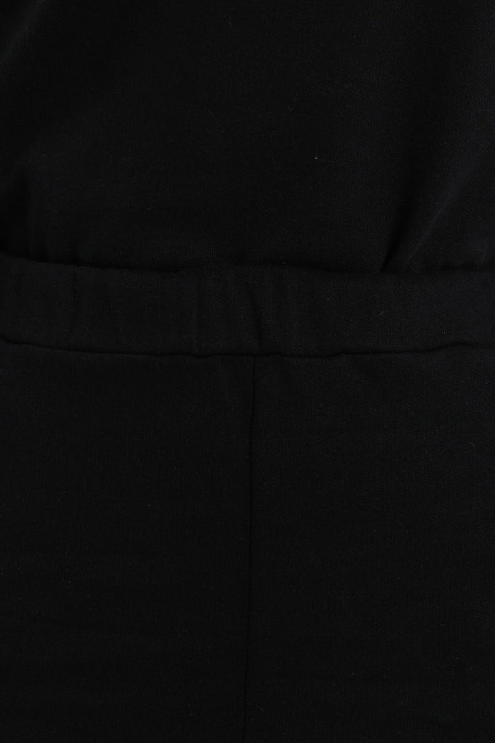 Girls Fleece Jogger - Black