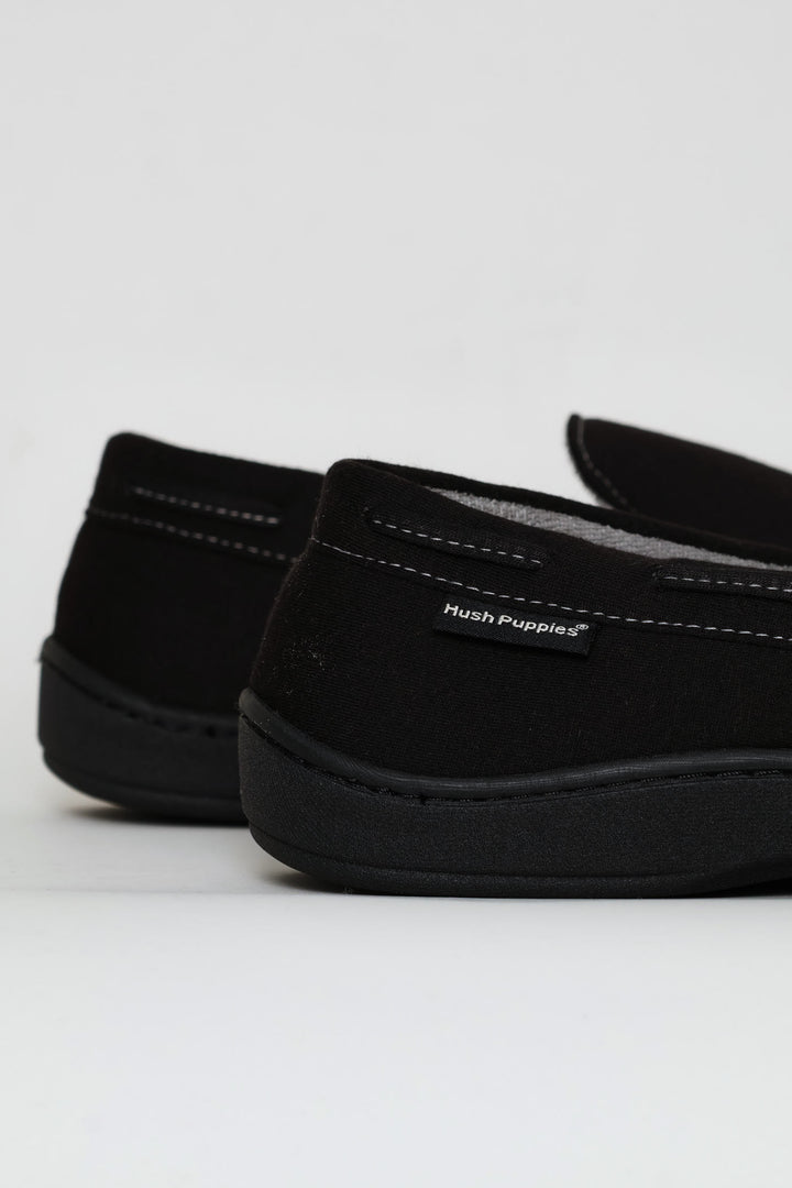 Barry Closed Back Slipper - Black
