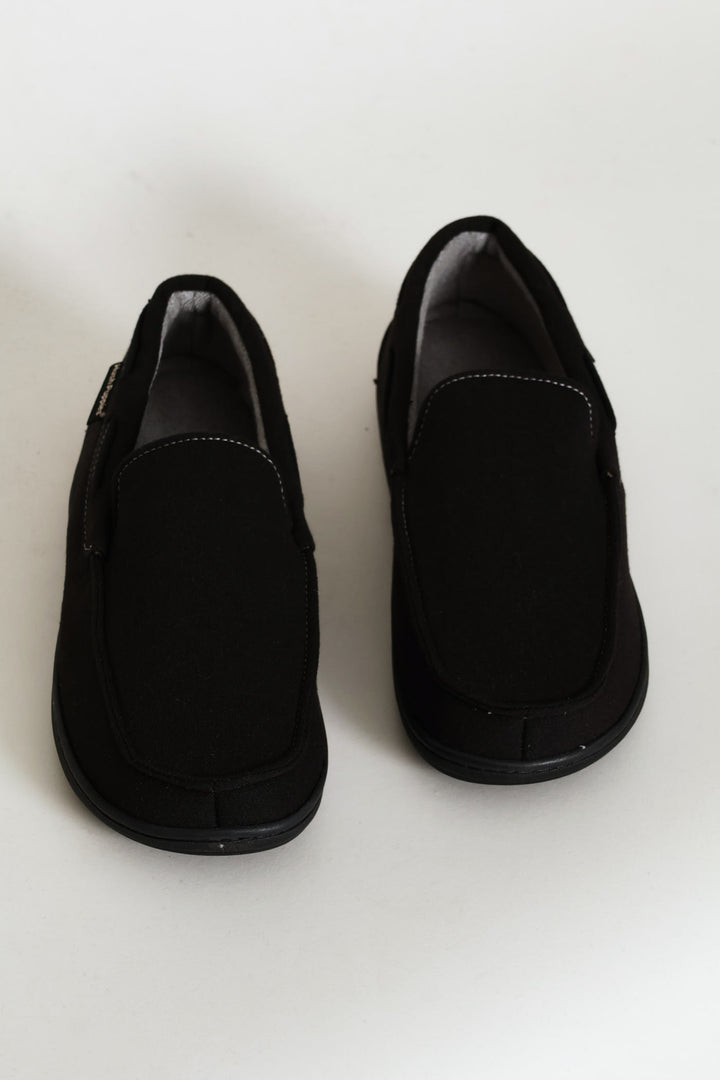 Barry Closed Back Slipper - Black