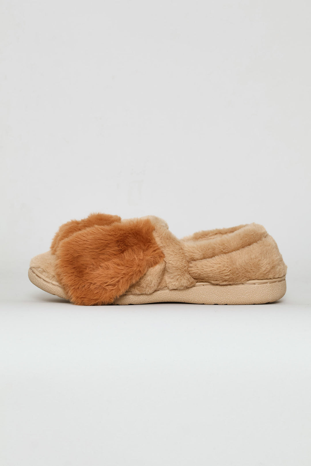 Doggy Novelty Slipper - Stone