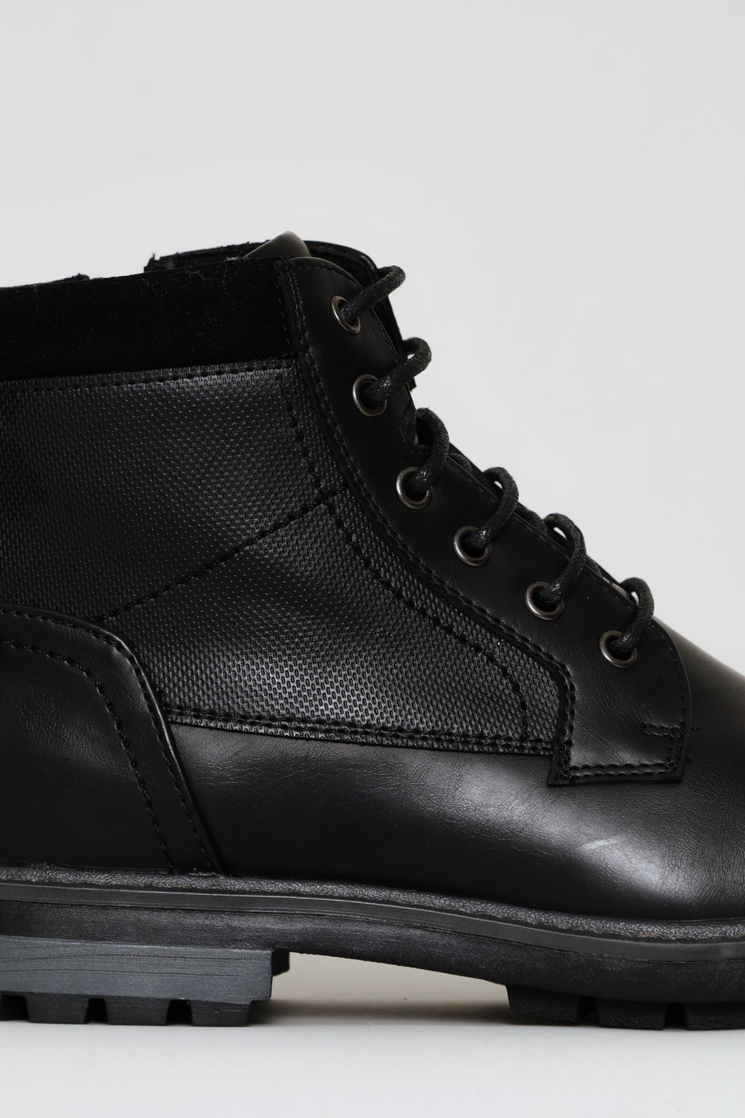 Padded Worker Boot - Black