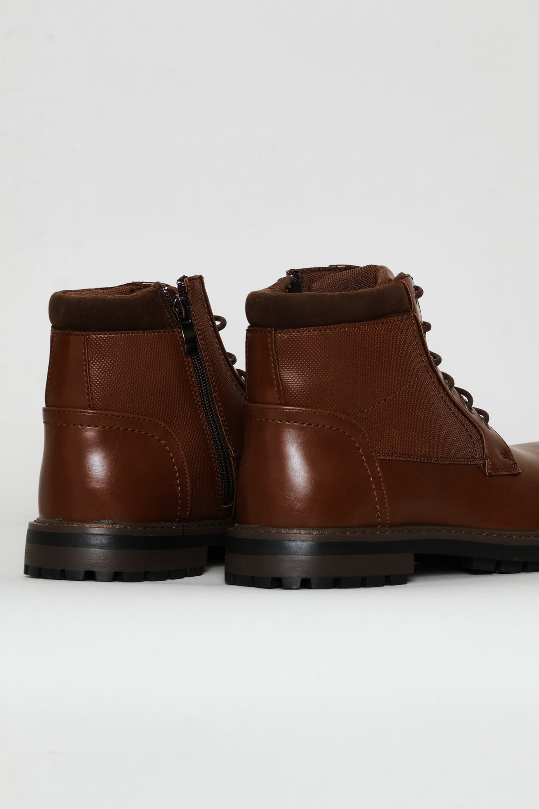 Padded Worker Boot - Chocolate
