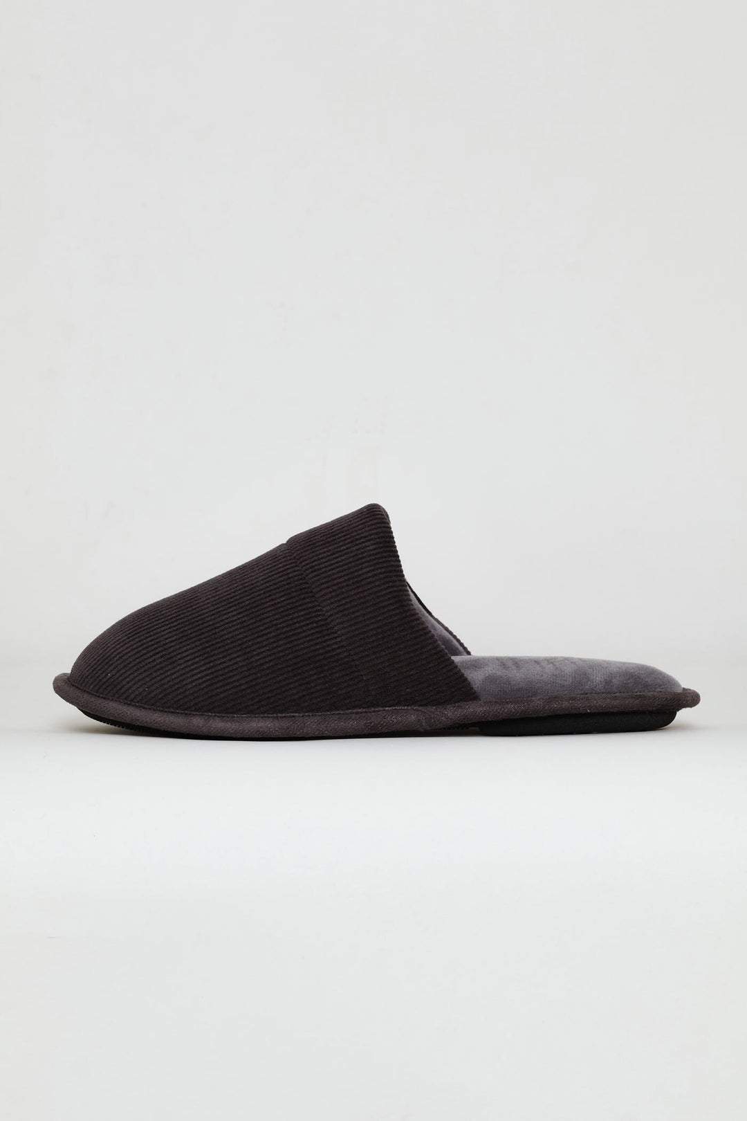 Manuel Open Back Slipper - Grey