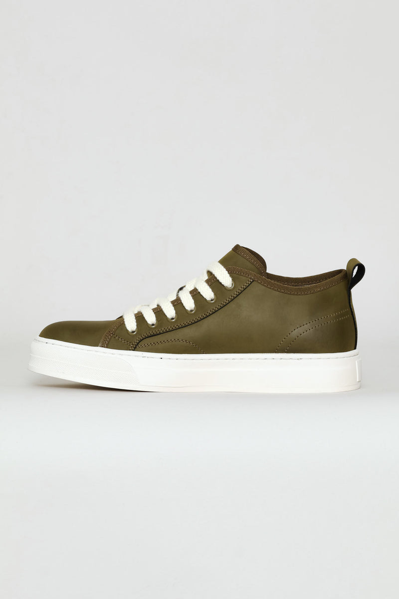 Alistair Hi Top Sneaker - Olive