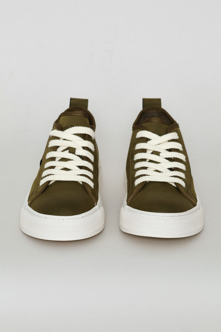 Alistair Hi Top Sneaker - Olive
