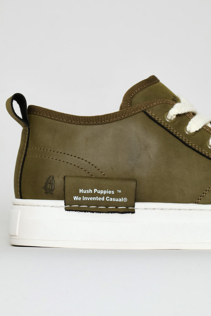 Alistair Hi Top Sneaker - Olive