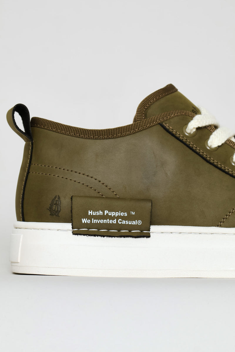 Alistair Hi Top Sneaker - Olive