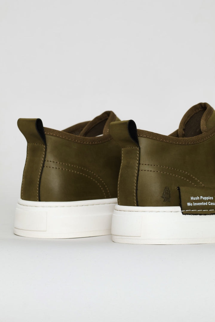Alistair Hi Top Sneaker - Olive