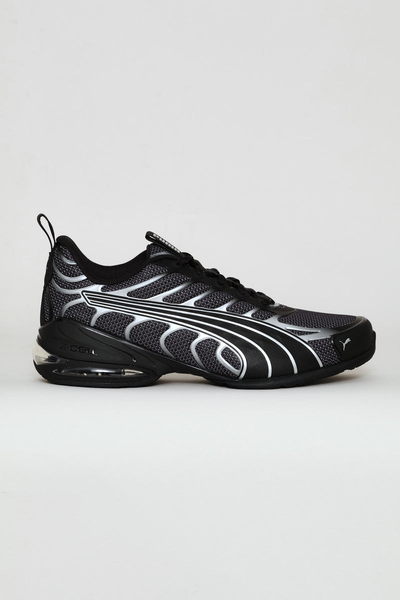 Voltra Lace Up Trainer - Black