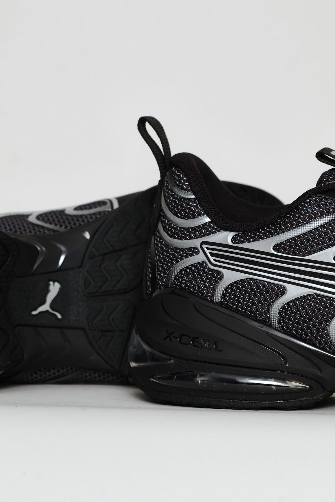 Voltra Lace Up Trainer - Black