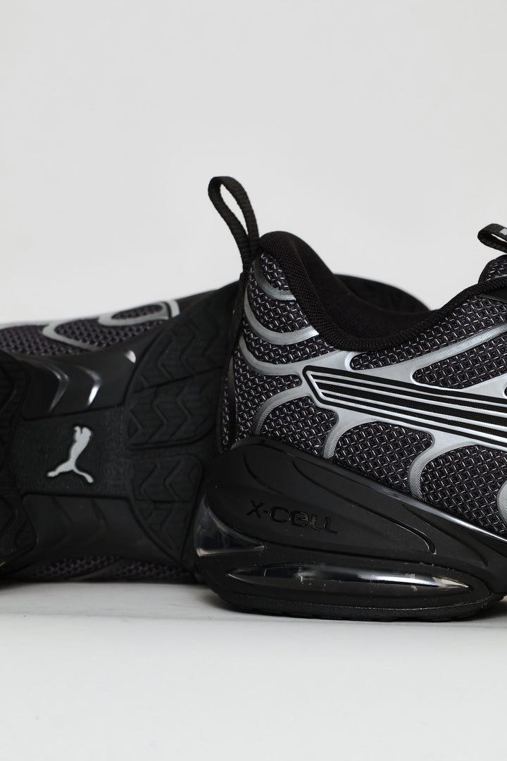 Voltra Lace Up Trainer - Black