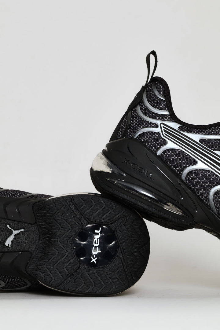Voltra Lace Up Trainer - Black