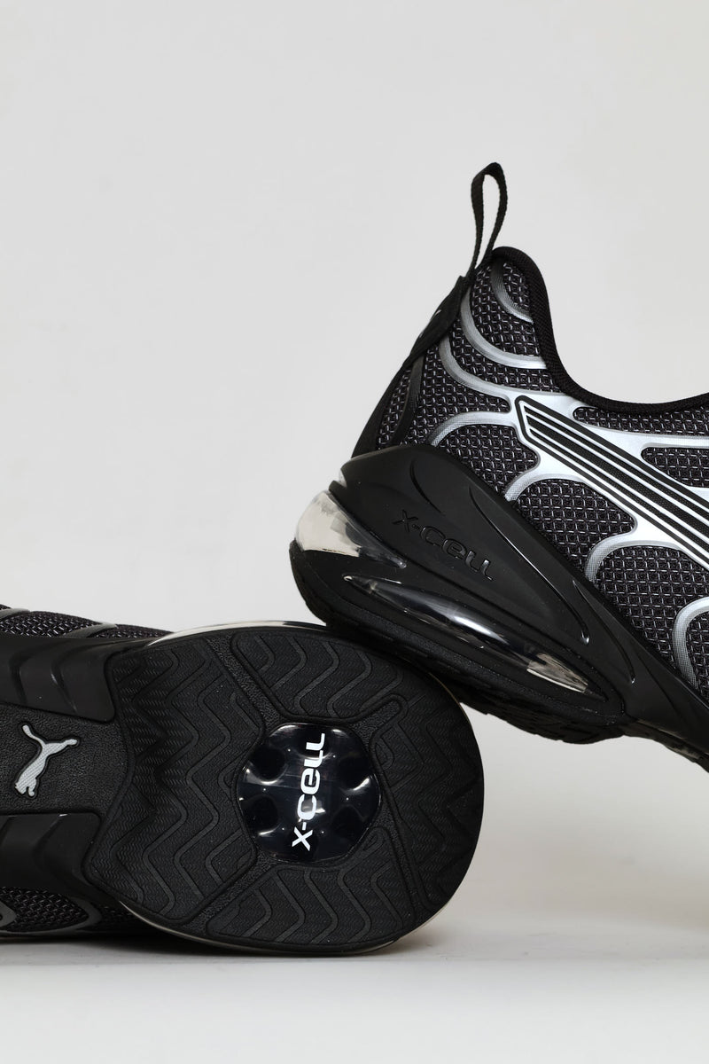 Voltra Lace Up Trainer - Black