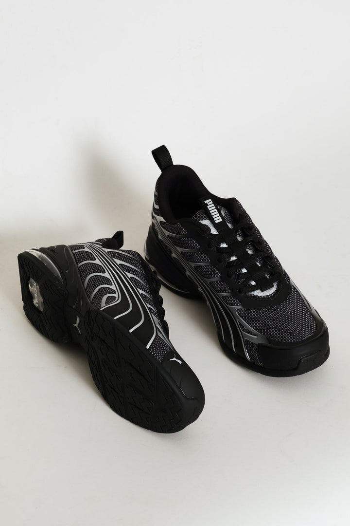 Voltra Lace Up Trainer - Black