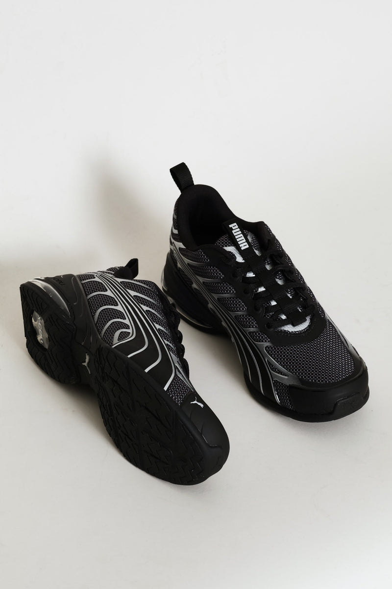 Voltra Lace Up Trainer - Black