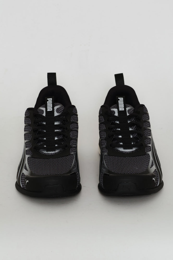 Voltra Lace Up Trainer - Black