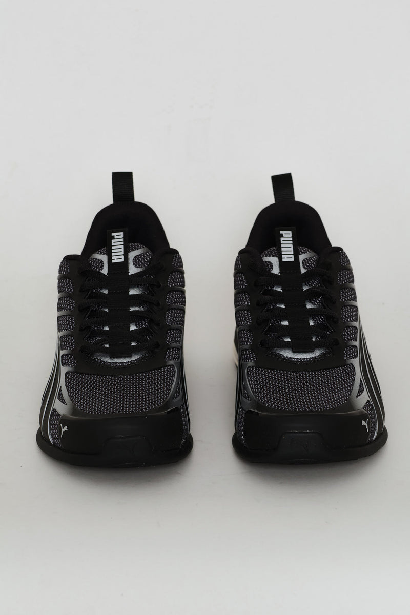 Voltra Lace Up Trainer - Black