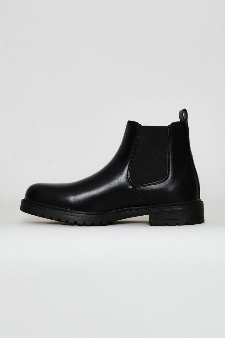 Smart Casual Chelsea Boot - Black