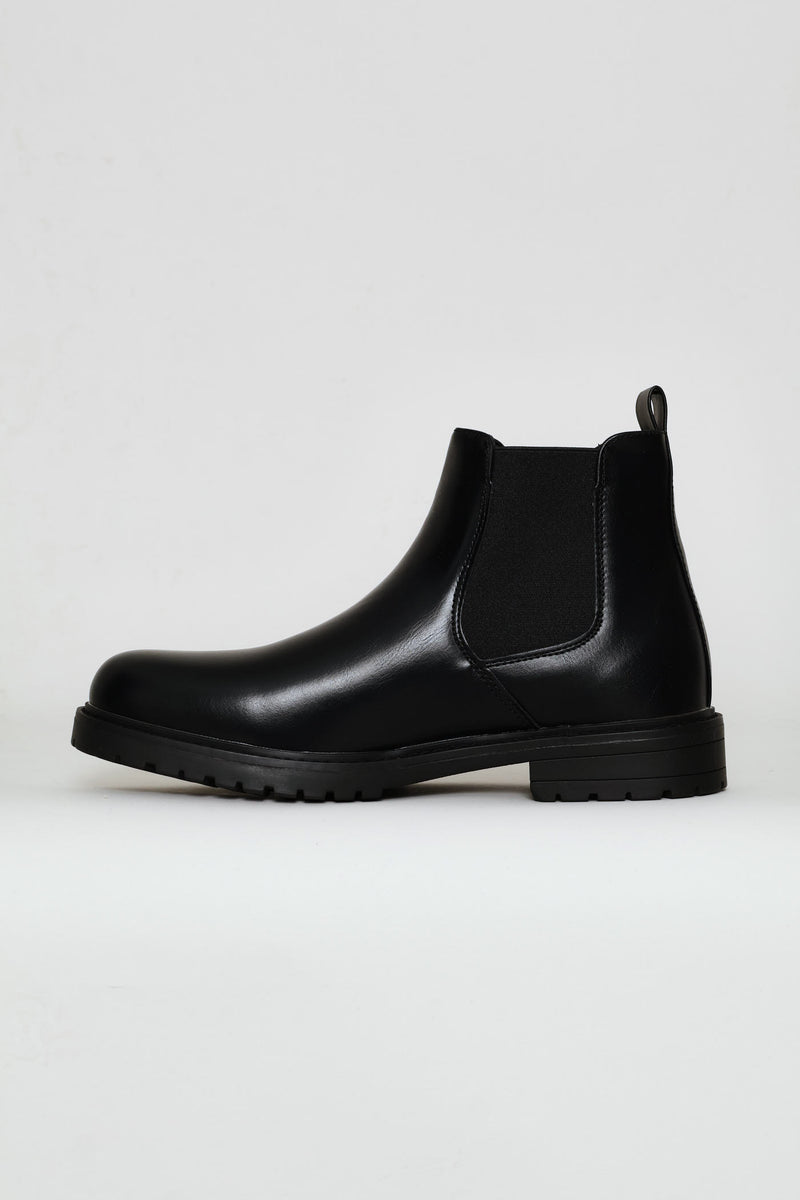 Smart Casual Chelsea Boot - Black