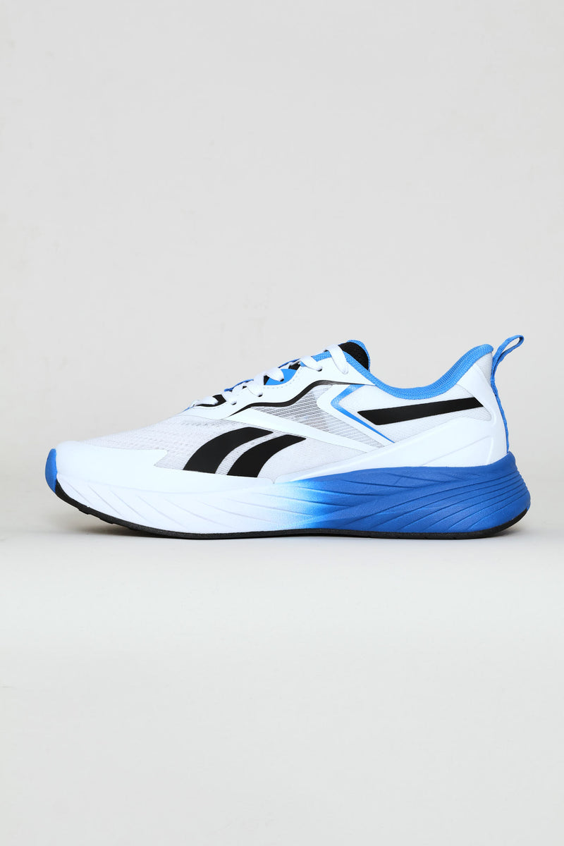 Verse Lace Up Trainer - White/Blue