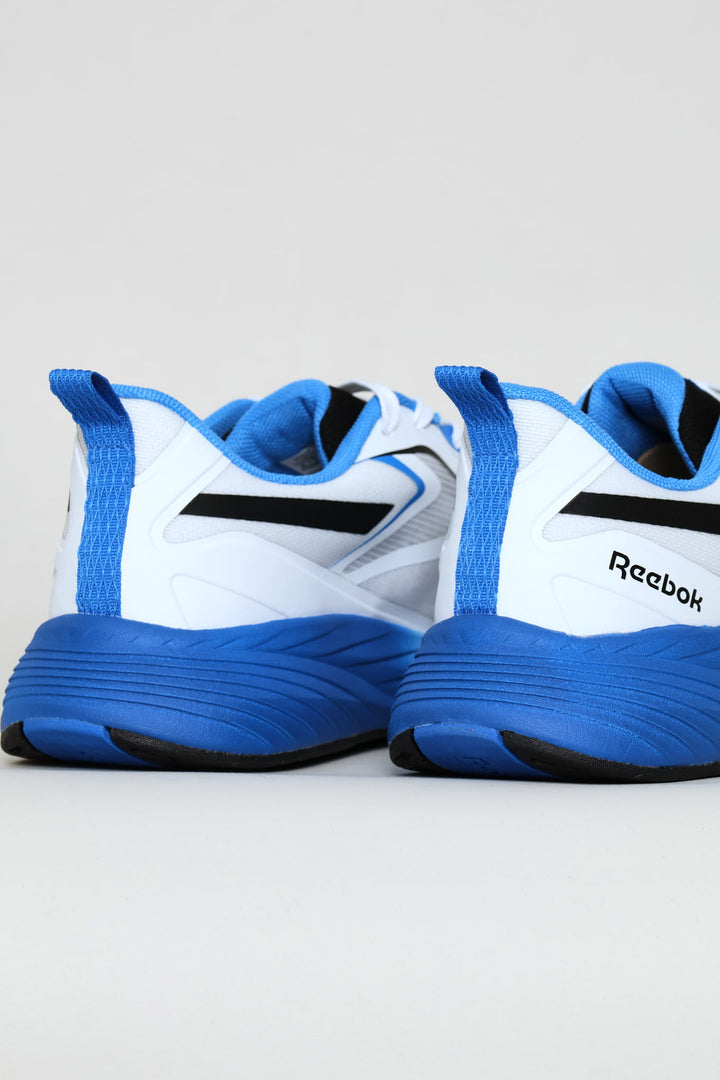 Verse Lace Up Trainer - White/Blue