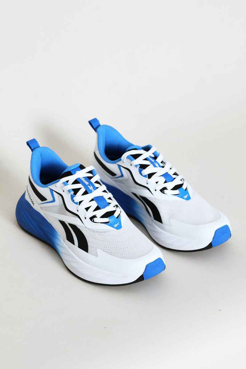 Verse Lace Up Trainer - White/Blue