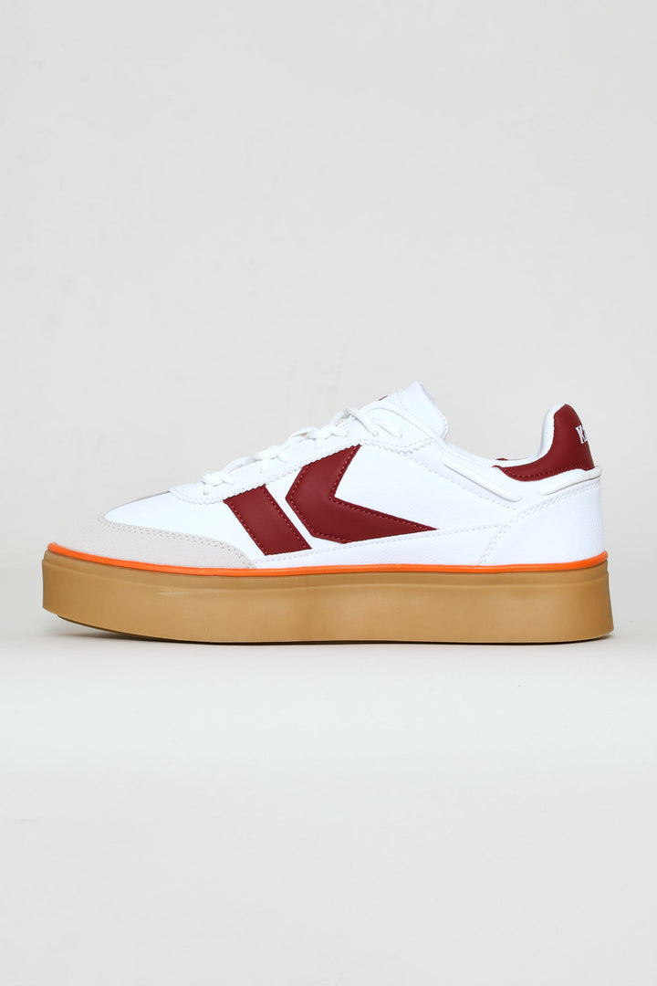 Opalt Court Sneaker - White/Grey