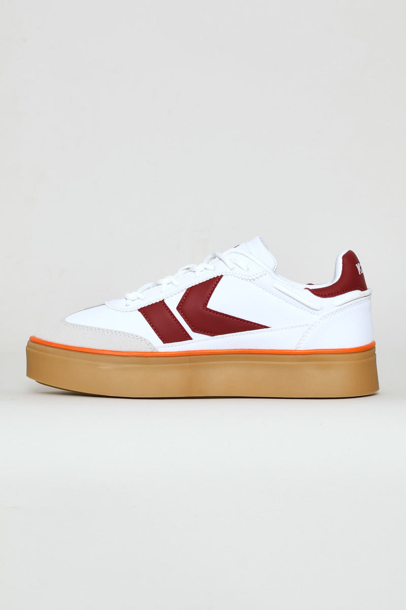 Opalt Court Sneaker - White/Grey