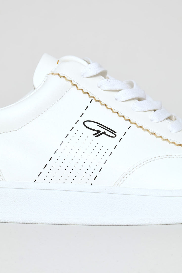 Basic Court Sneaker - White