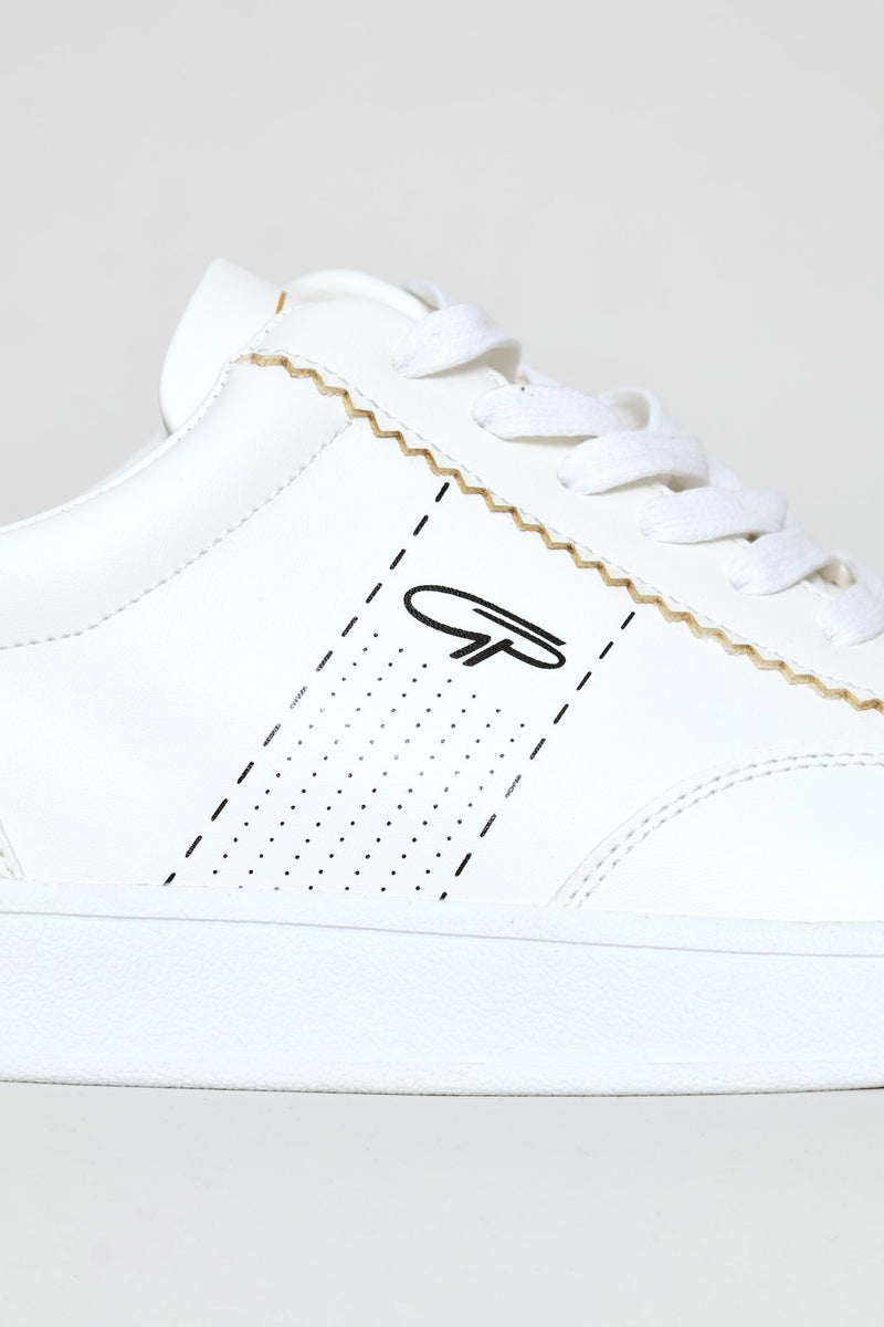 Basic Court Sneaker - White