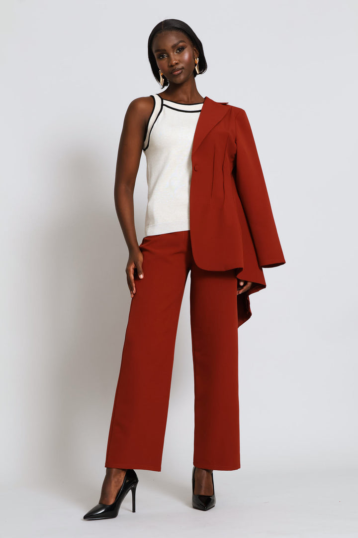 Dart Waisted Blazer - Copper