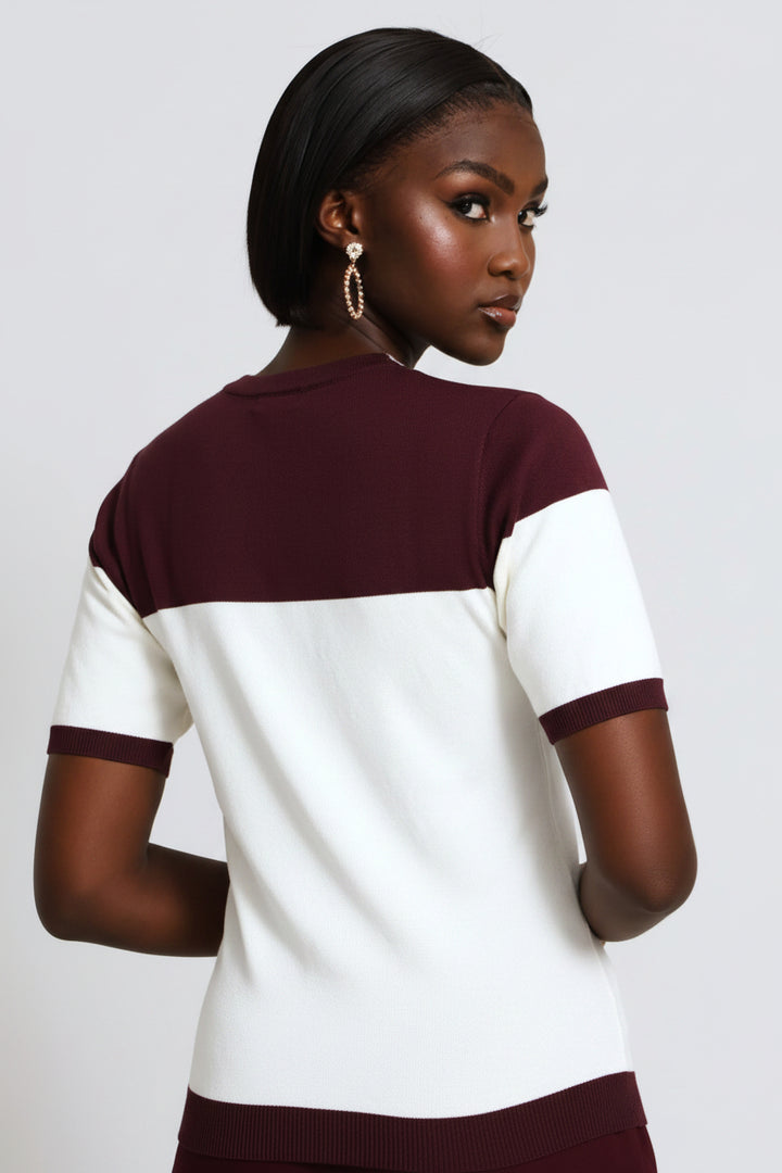 Monochrome Pullover - White